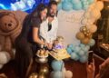 Alex Belli e Delia Duran hanno organizzato il baby shower per il loro bimbo