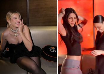 Giulia Salemi e Clizia Incorvaia mamme mondane a Milano