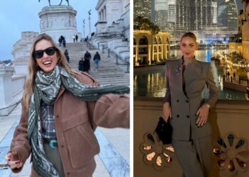 Cortina, Dubai e Roma: Chiara Ferragni torna a viaggiare moltissimo