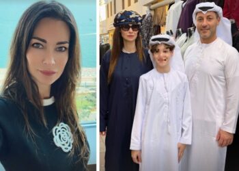 Manuela Arcuri vola a Dubai con Giovanni Di Gianfrancesco e il figlio: dopo le voci di addio e i post di lei, arriva la reunion? Foto