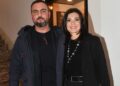 Roberta Lanfranchi alla prima a Roma col marito Emanuele Del Greco: rara uscita mondana della coppia, foto