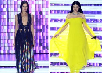 Laura Pausini colora i suoi look e Irina Shayk incanta l’Ariston: la terza serata di Sanremo 2026 fa centro con lo share