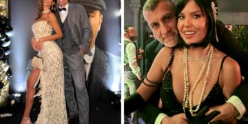 Festa vip a tema Grande Gatsby per i 50 anni di Brocchi: Nargi e Matri, Caracciolo e Vieri, chi c’era e i look