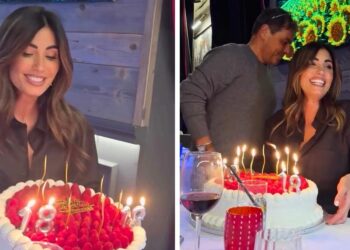 Federica Nargi festeggia il compleanno a mezzanotte, sulla torta due 18: per lei è arrivata la ''doppia maggiore età'', foto