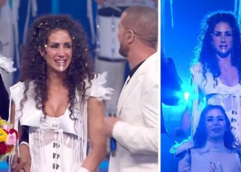 La figlia di Raf protagonista come ballerina a Sanremo: Carlo Conti nota la fortissima somiglianza con la madre Gabriella Labate