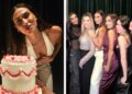 Melissa Satta festeggia 40 anni: compleanno insieme a tante altre ex veline, amici vip e il suo Carlo, foto
