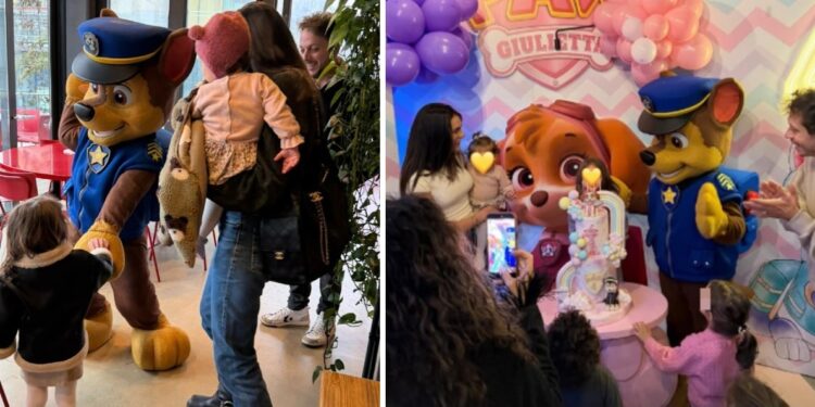 Valentino Rossi e Francesca Sofia Novello festeggiano i 4 anni di Giulietta: ecco il tema scelto per il party, guarda