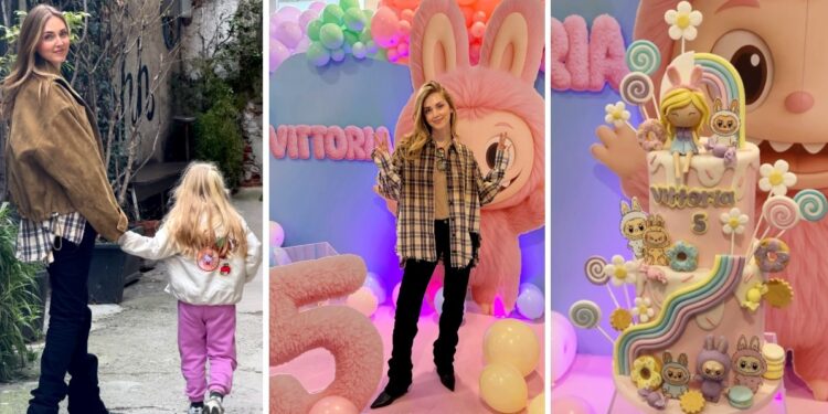 ''Due party per bambini in 4 giorni…'': Chiara Ferragni festeggia i 5 anni della figlia Vittoria, le foto svelano il tema scelto