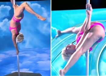 ''Ho paura di fare brutta figura'': Antonella Elia sfida gli uomini al GF Vip con la pole dance, guarda