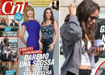 Fedez e la fidanzata Giulia Honegger paparazzati a Milano: le prime foto della 23enne col pancino