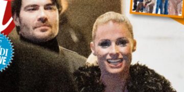 ''Ora non si nascondono più'': Michelle Hunziker e Giulio Berruti paparazzati a Ferrara insieme, foto