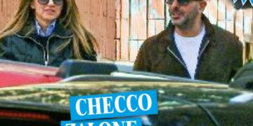 Checco Zalone ha un nuovo amore? A Roma passeggia e pranza con Valentina Liguori, ex moglie di un noto calciatore, foto