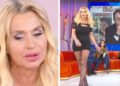 ''Mi ha fatto rabbia, ci ho pianto'': Valeria Marini in lacrime dalla Balivo, si alza in diretta per uscire dallo studio all’improvviso