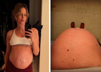 Federica Pellegrini mostra l’enorme pancione all’ottavo mese, l’imperdibile commento del marito Matteo: foto