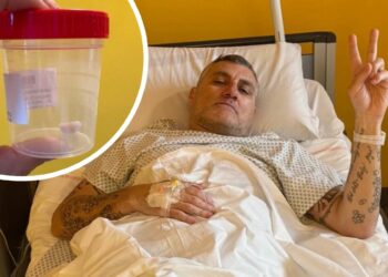 ''Anche questa è andata'': Bobo Vieri si mostra dopo un intervento chirurgico, rivela perché si è operato