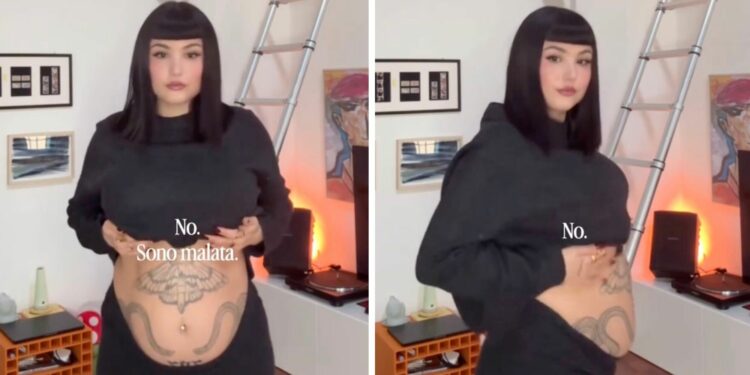 Giorgia Soleri mostra la sua ''pancia da endometriosi'' sul social per rispondere a chi le chiede se è incinta