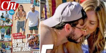 Chiara Ferragni prima dell’Africa va in Portogallo col nuovo fidanzato Jose Hernandez, i figli e la sorella Francesca: guarda