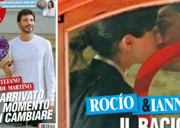 Altro che addio! Tra Rocìo Munoz Morales e Andrea Iannone in un ristorante a Torino scatta il bacio: foto