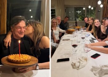 Fabio Caressa compie 59 anni e festeggia in famiglia