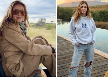 Chiara Ferragni torna in Africa per un safari di lusso in Namibia: guarda
