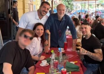 Andrea Delogu: arriva la prima foto social col nuovo fidanzato Alessandro Marziali, guardali insieme
