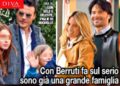 Michelle Hunziker a spasso insieme a Giulio Berruti e le due figlie minori, Sole e Celeste: sono già una famiglia, foto