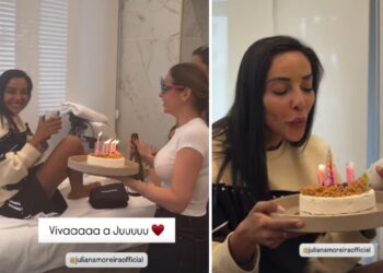 Juliana Moreira compie 44 anni: la festa a sorpresa arriva per lei nel centro estetico, guarda