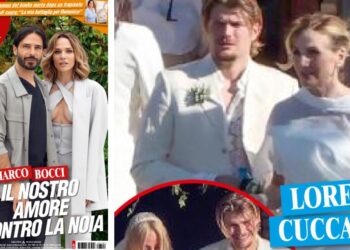 Giorgio Capitta, figlio di Lorella Cuccarini, a nozze con Sole Galanti: è la mamma che lo porta all’altare, ecco dove, foto