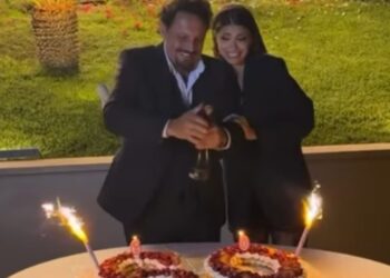 Enrico Brignano compie 60 anni e festeggia a Roma: guarda