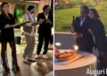 Enrico Brignano festeggia 60 anni in grande stile: mega party a Roma con Flora Canto, figli, vip e fuochi d’artificio, le immagini