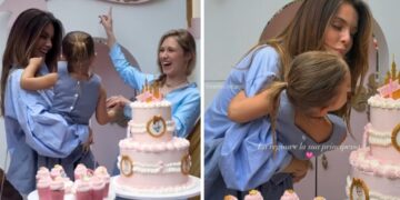Sophie Codegoni ritrova il sorriso: festa da favola per i 3 anni di Céline Blue, il tema scelto per la figlia