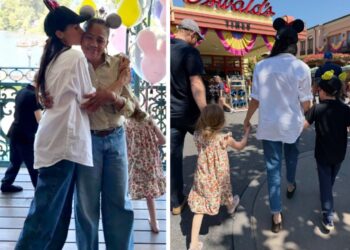 Meghan Markle e Harry: fuga da fiaba a Disneyland con i figli Archie e Lilibet per celebrare il loro compleanno, foto