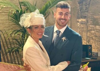 L'attaccante della Roma Stephan El Shaarawy e l'influencer Ludovica Pagani si sono sposati: le foto della cerimonia a Roma