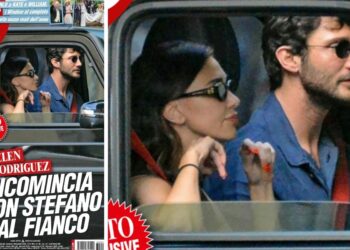 Belen Rodriguez ricomincia con l’ex Stefano De Martino: i due paparazzati in auto insieme, guarda