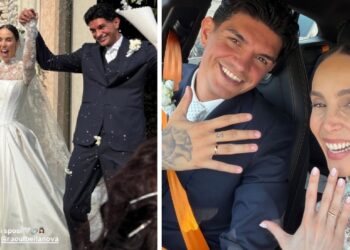 Paola Di Benedetto e Raoul Bellanova sposi: le nozze da fiaba tra emozioni, amici vip e promesse d'amore