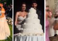 Valentina Vignali e Fabio Stefanini si sono sposati: nozze da favola al Castello di Bracciano con tre abiti da sogno, guarda