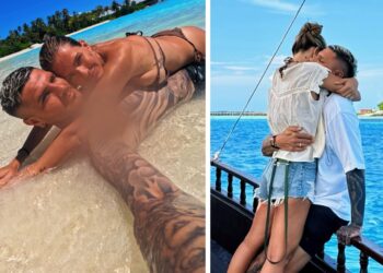 Mauro Icardi e Eugenia Suarez alle Maldive