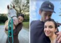 Elettra Lamborghini e Afrojack si prendono cura dei loro cavalli