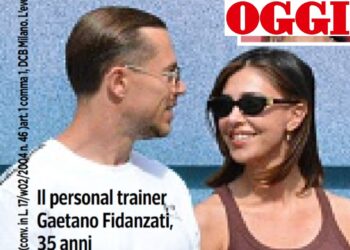 Belen Rodriguez ha un nuovo cavaliere? Sorride accanto al personal trainer Gaetano Fidanzati, foto