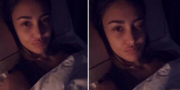 Belen Rodriguez torna sui social dopo il ricovero: ecco cosa ha postato