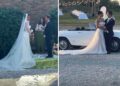 Veronica Burchielli dice sì: nozze da favola in Toscana tra emozioni, fuochi d’artificio e colline da sogno, foto