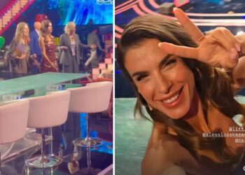''Registrazioni iniziate'': Elisabetta Canalis è la nuova conduttrice di Tu Sì Que Vales, ecco le prime immagini dell’ex velina in studio