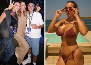 Chanel Totti in bikini mostra le curve mozzafiato in Puglia, ma la vacanza è tutta in famiglia, foto