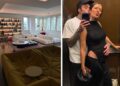 Fedez e la fidanzata Giulia Honegger incinta felici della loro nuova casa: lui svela il salone sui social, foto