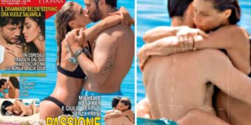 Michelle Hunziker e Giulio Berruti ormai inseparabili: la passione tra i due si fa rovente al mare, foto
