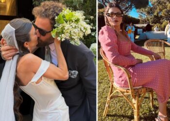 Jovanotti, Emma Marrone, Caterina Balivo e tanti vip alle nozze di Tommaso Paradiso e Carolina Sansoni: il sì da favola a Capalbio